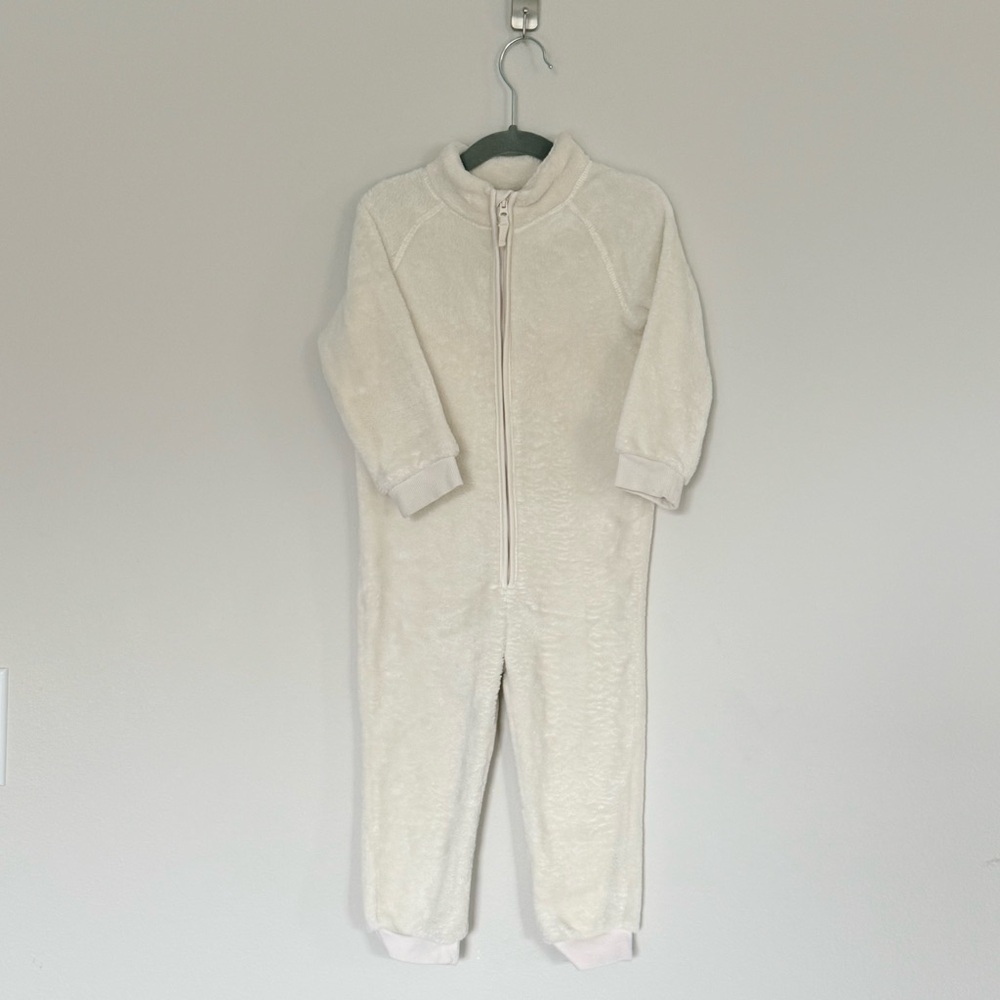 H&M Soft Cream Toddler Jumpsuit